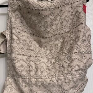 Natural eyelet sakura bloom scout beautiful leather baby/toddler Carrier